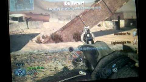 mw2 private match on rust knife only