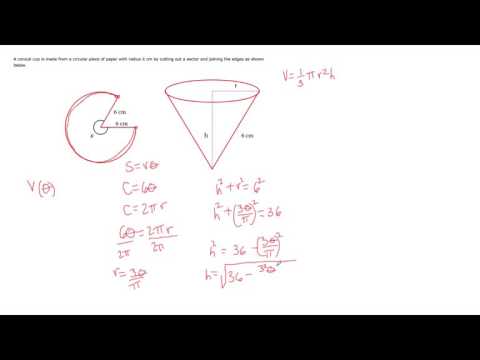 formula for volume of a cone in terms of h - The centre of the circular base is joined with the apex of the cone