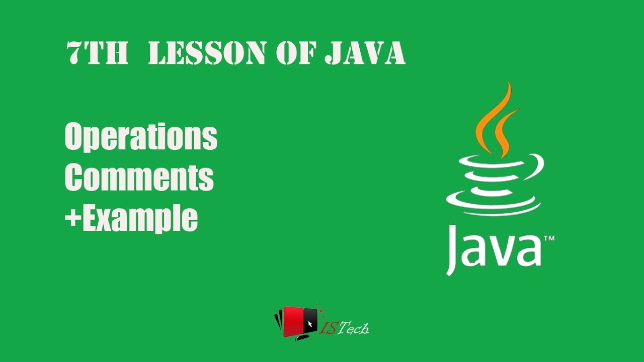 Operations in java - YouTube
