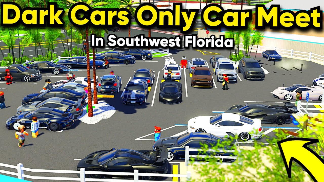 DARK COLOR CARS ONLY CAR MEET IN SOUTHWEST FLORIDA! - YouTube