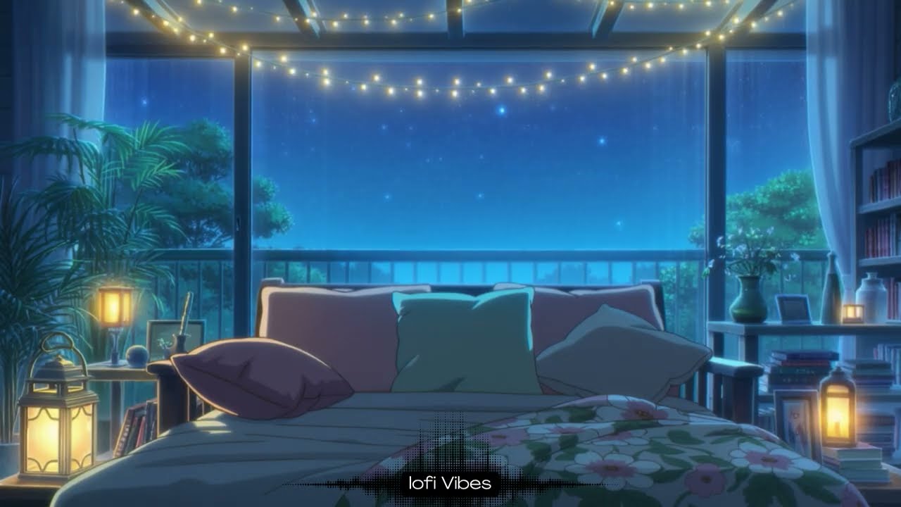 Starlit Window Nights 🌙✨ | Cozy Lo-Fi Beats to Relax & Sleep
