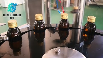 automatic syrup filling machine,A picture of container and speed you need,you will get quotation