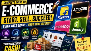 Start Your Own E Commerce Business Right Now 🚀📢!!! Complete Guidance For Beginners|✅ Start Now!!!!