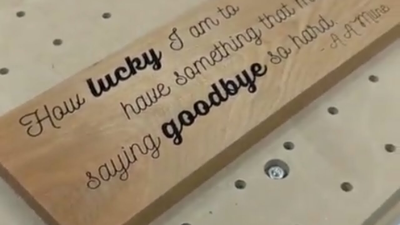 Dremel wood engraving machine single sock Writing YouTube