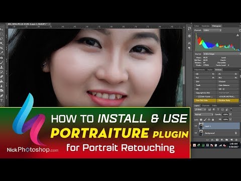 How to Use Portraiture In Adobe Photoshop CC 2018 HD Youtube com