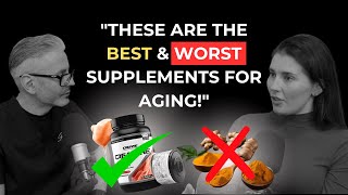 The BEST & WORST supplements that SLOW aging. Why some supplements are pointless.