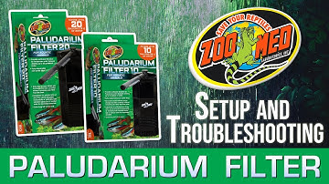 Paludarium Submersible Filter - Setup and Troubleshooting