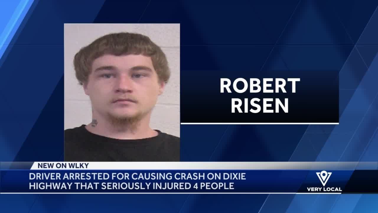 Louisville man arrested weeks after crash that injured 4 - YouTube