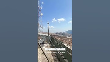 Hesco barrier used in the construction of fortresses for UN peacekeeping forces.#hescobarrier