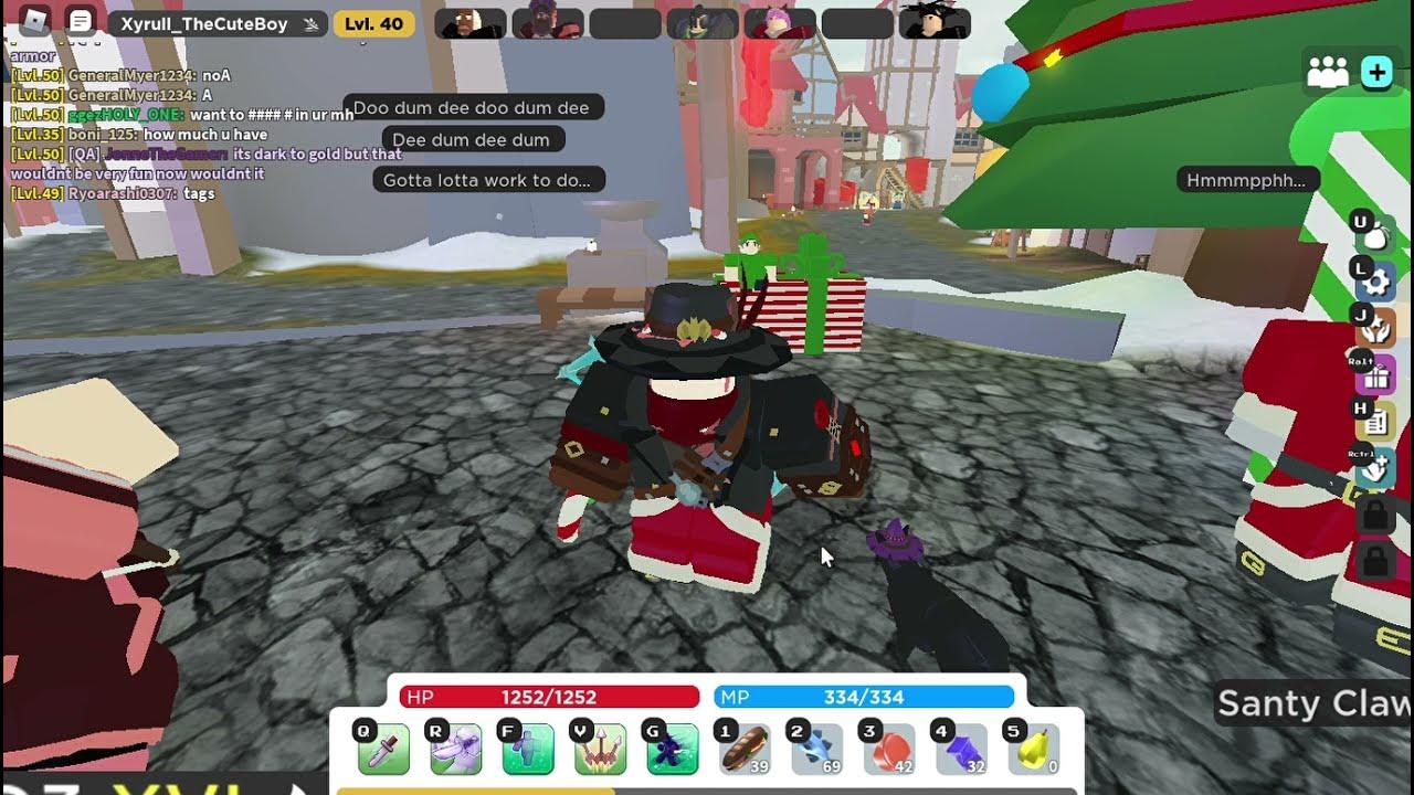 How to get Santa Boots Vesteria (Roblox) YouTube