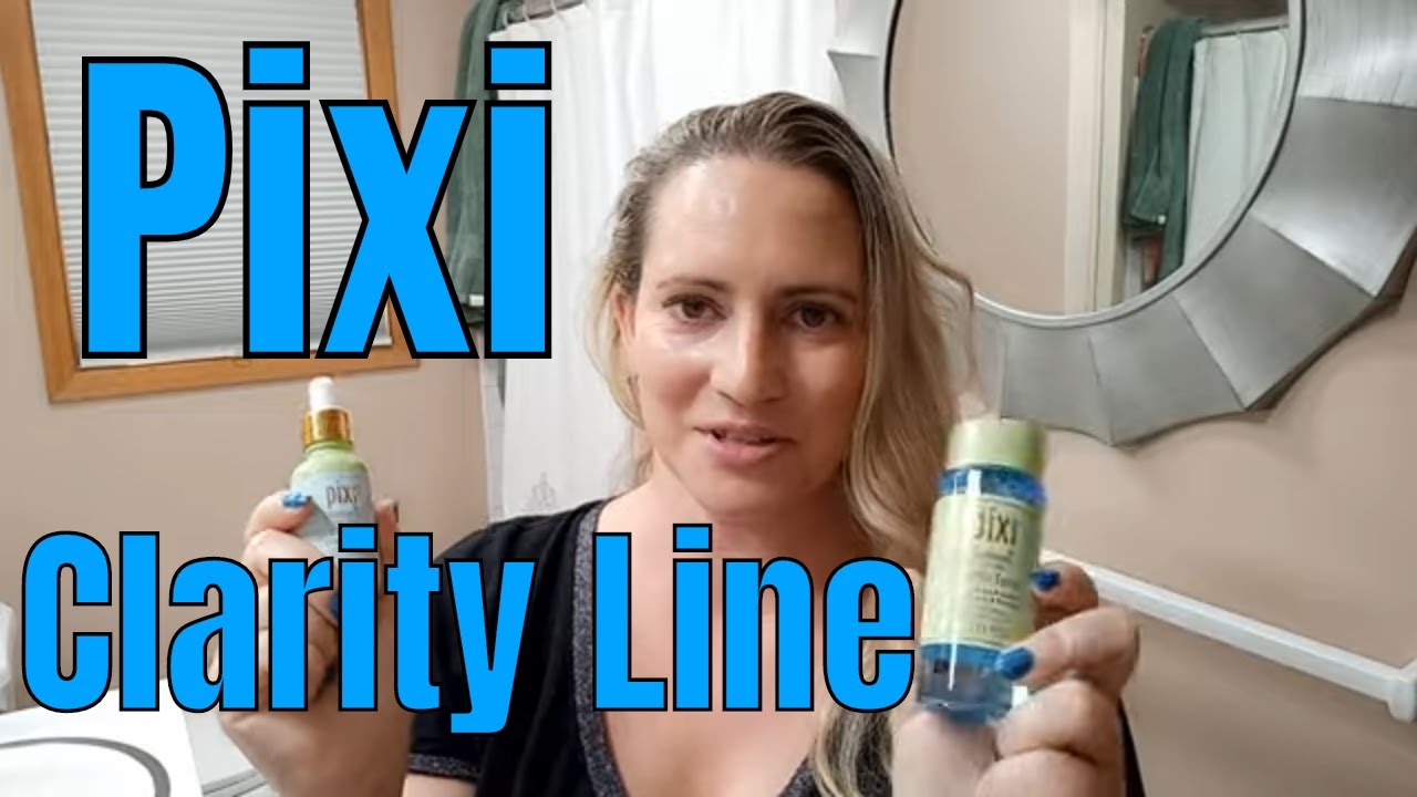 Finally, a Pixi Line W/O Fragrance! Pixi Clarity Tonic, Lotion, Cleanser &  Concentrate Serum Review - YouTube