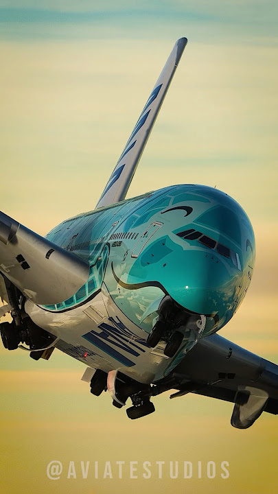 ANA A380 in the evening skies of Japan #shorts