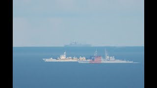 第四次台海危機／海軍168艦隊基隆級艦在台灣東部海域監控共軍052D型南京艦（非完整版）