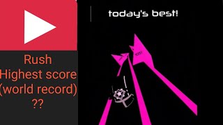 Score 2000😲!!! Rush best score| Ketchapp - Rush| World record screenshot 1