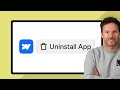 How to Delete (Uninstall) Apps in Webflow