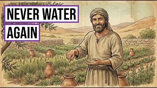 The $8 Biblical Secret That Waters Your Garden Forever — "Lazy" Farmers Used It for 2,500 Years