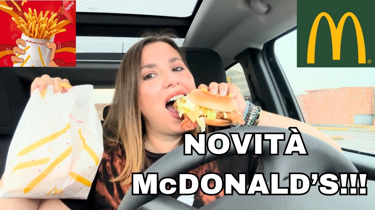 ASSAGGIO NOVITÀ McDONALD’S•McShaker Fries Spicy • McCrunchy CBO e McPops al Caramello!!! • MUKBANG 