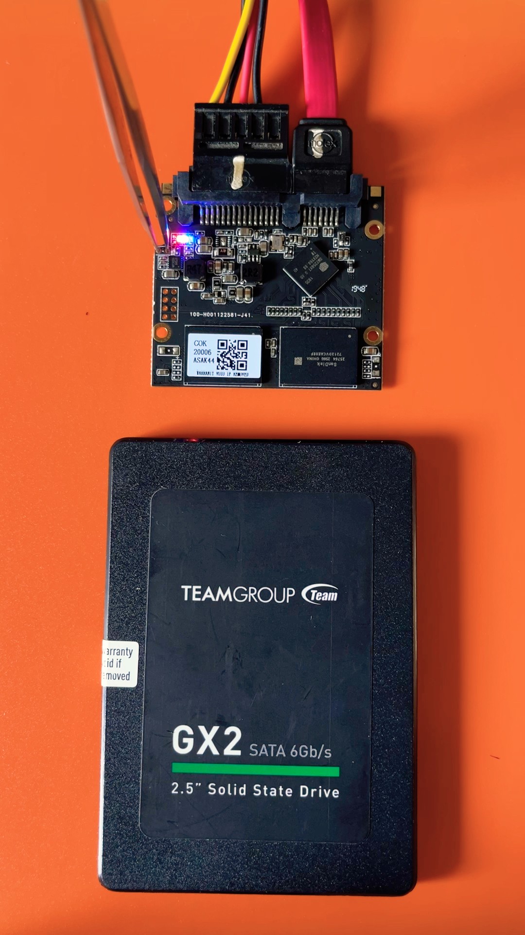 TeamGroup GX2 SSD Not Working Data Recovery Repair - SM2258XT