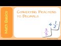 Converting Fractions to Decimals Quiz