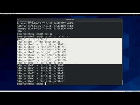 07. Создание и копирование файлов (RHCSA)
