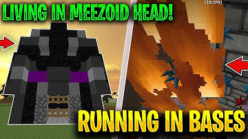 RUNNING IN BASES WITH *INSANE* ABILITY ITEM! - LIVING IN MEEZOID HEAD | CavePvP #74