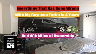 In this video i tell you everything that has gone wrong with my
porsche cayenne turbo the 4 years and 40k miles of ownership. other
diy videos ...