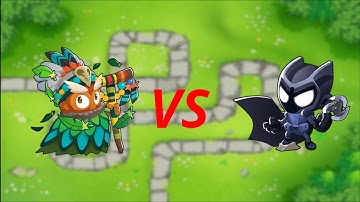 Max Power Pouākai vs 2-0-5 Super Monkey - BTD6 Comparison