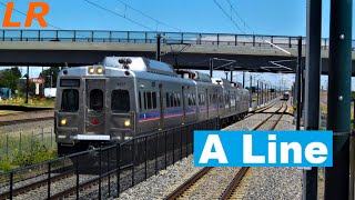 RTD A Line - FULL RIDE EASTBOUND Profile