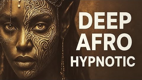 Deep Afro Hypnotic Techno Mix – Dark  Trance of the Ancient Future | 1 Hour