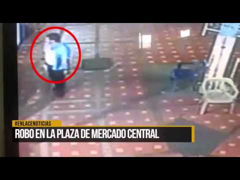 Robo en la plaza de Mercado Central