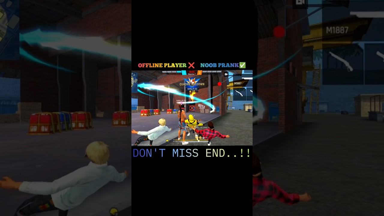 OFFLINE PLAYERS❌ NOOB PRANK ✅..!!😝🤪