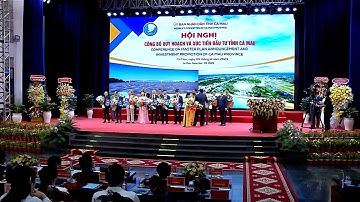 Hội nghị công bố quy hoạch và xúc tiến đầu tư  tỉnh Cà Mau - Tin tức I Miền Tây 24h