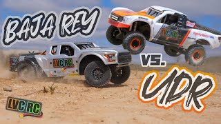 Traxxas UDR vs. Losi Baja Rey! | Which RC Trophy Truck is Better? | LVC RC