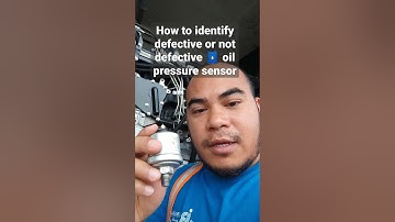 How to identify 🛢️ oil pressure sensor defective or not defective benzblogs