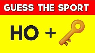 Guess the Sport | Emoji Challenge | Guess by Emoji