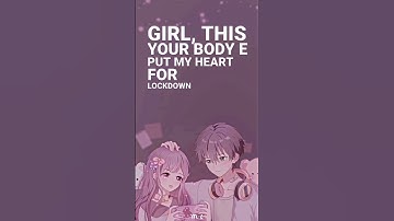 Calm Down - Rema new trending song lyrics video status L56 | #shorts #ytshorts #love