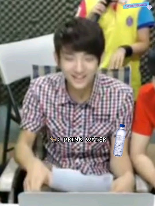 joshua's 'DRINK WATER, NOT ALCOHOL' will always forever be iconic 😭😂 #seventeen #joshua