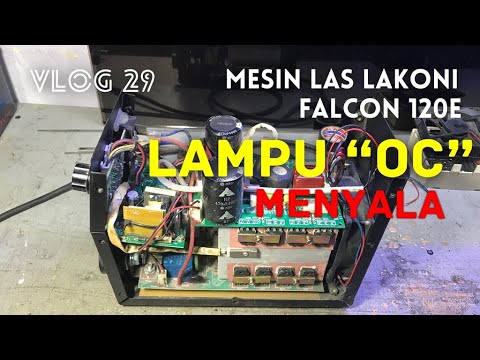  Mesin  Las  Lakoni  Falcon 120E Lampu OC Hidup YouTube