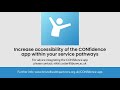 CONfidence app: Healthcare pathway integration explainer