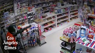 'He shot my arm off!': 80-year-old store owner shoots would-be robber