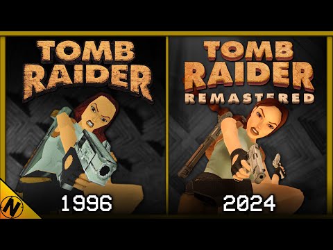 Tomb Raider I-III Remastered vs Original | Direct Comparison