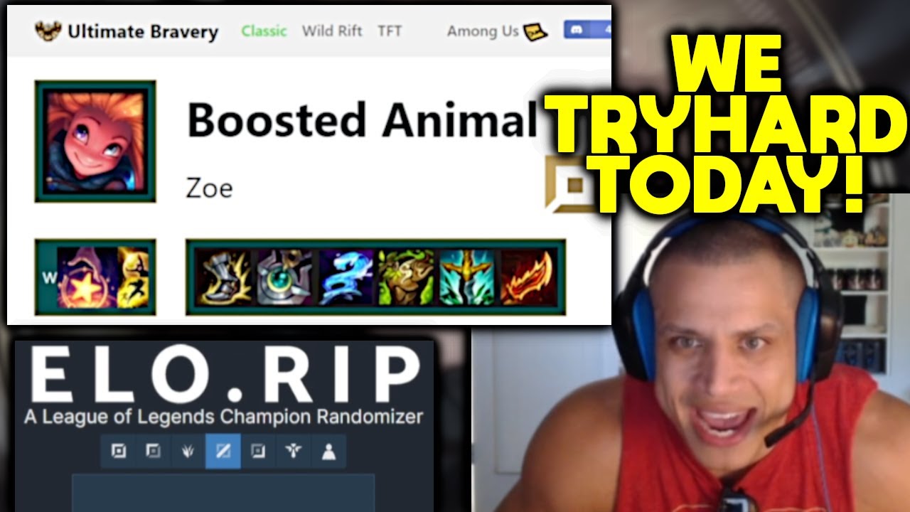 When Champion Randomizer is NOT ENOUGH for Tyler1 