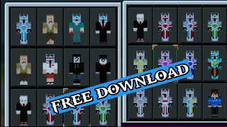 KUMPULAN SKIN PACK FROST DIAMOND || MINECRAFT INDONESIA screenshot 3