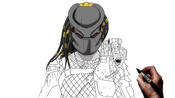 How To Draw Predator | Step By Step | Predator