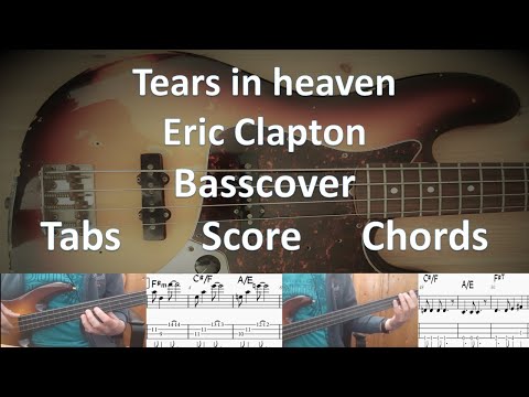 Tears in heaven – Eric Clapton Tears in Heaven Sheet music for Bass guitar  (Jazz Band)