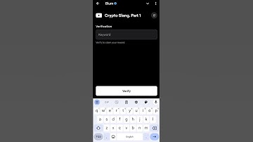Crypto Slang. Part 1 Blum code | Blum code Crypto Slang. part 1 | Blum YouTube video code