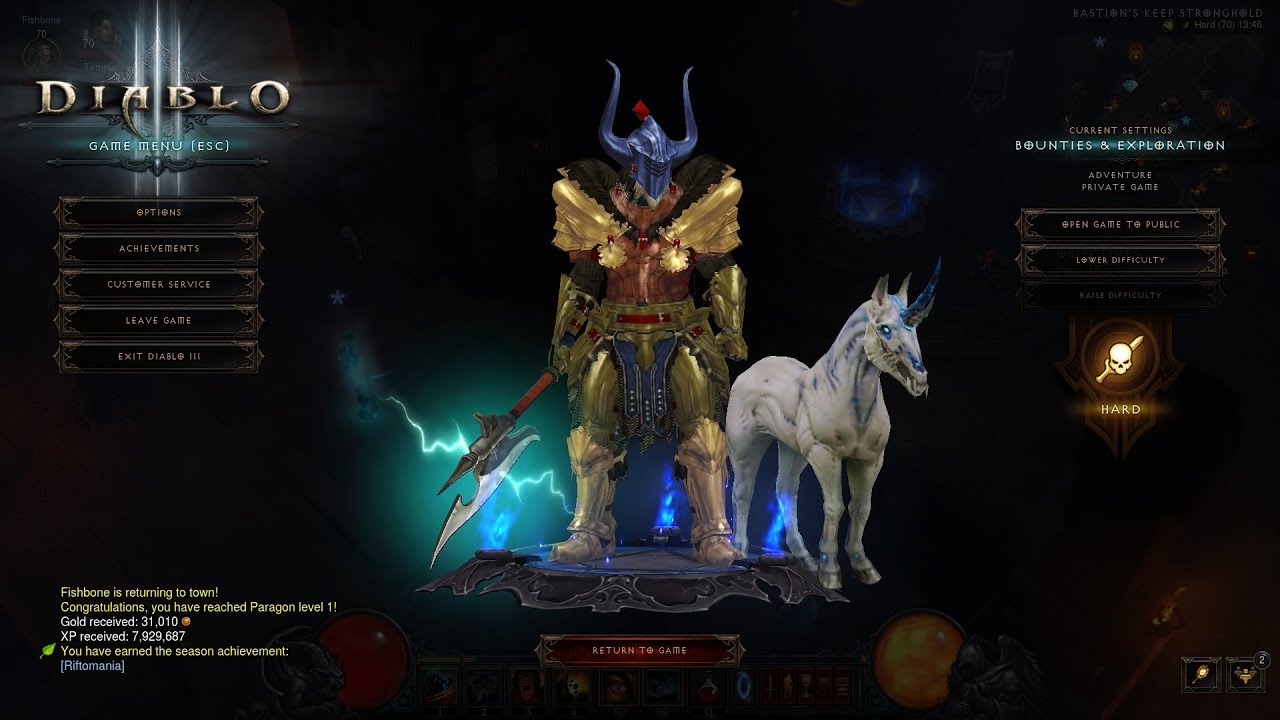 Diablo 3 -= [S7] Barbarian [SC] =- LVL 60-70