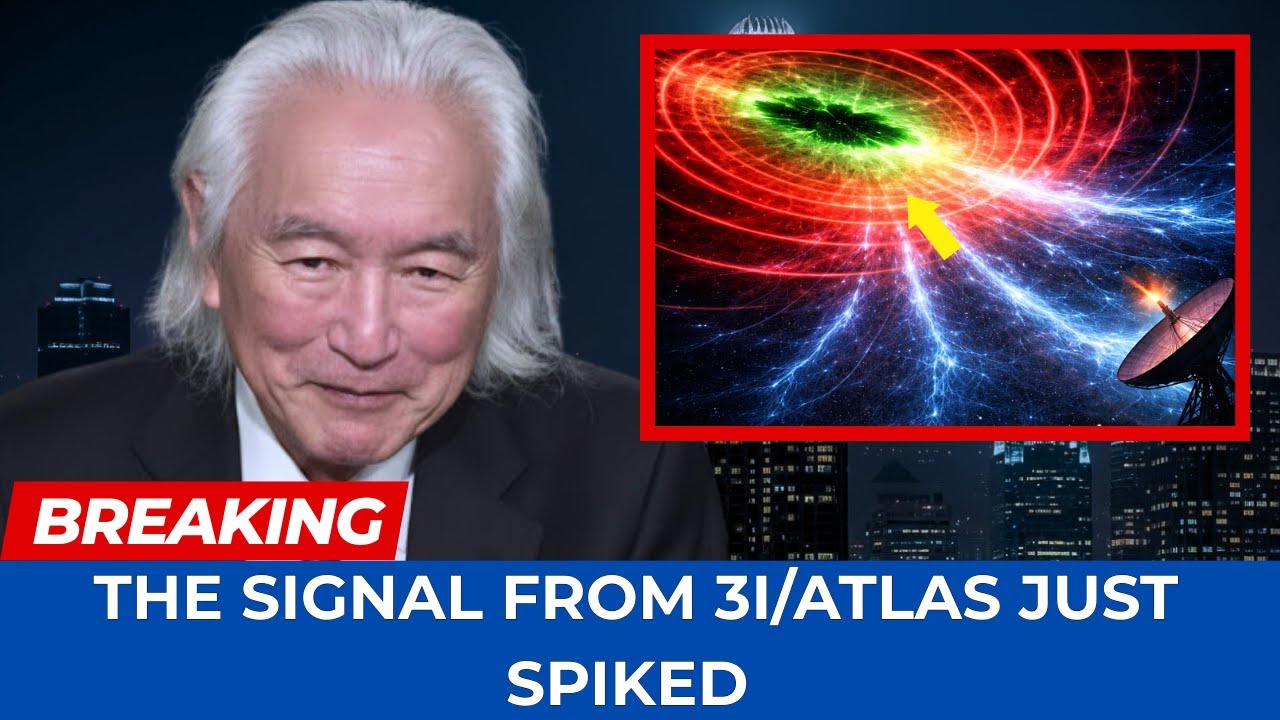 A Stronger Signal Just Came From 3I/ATLAS | Michio Kaku