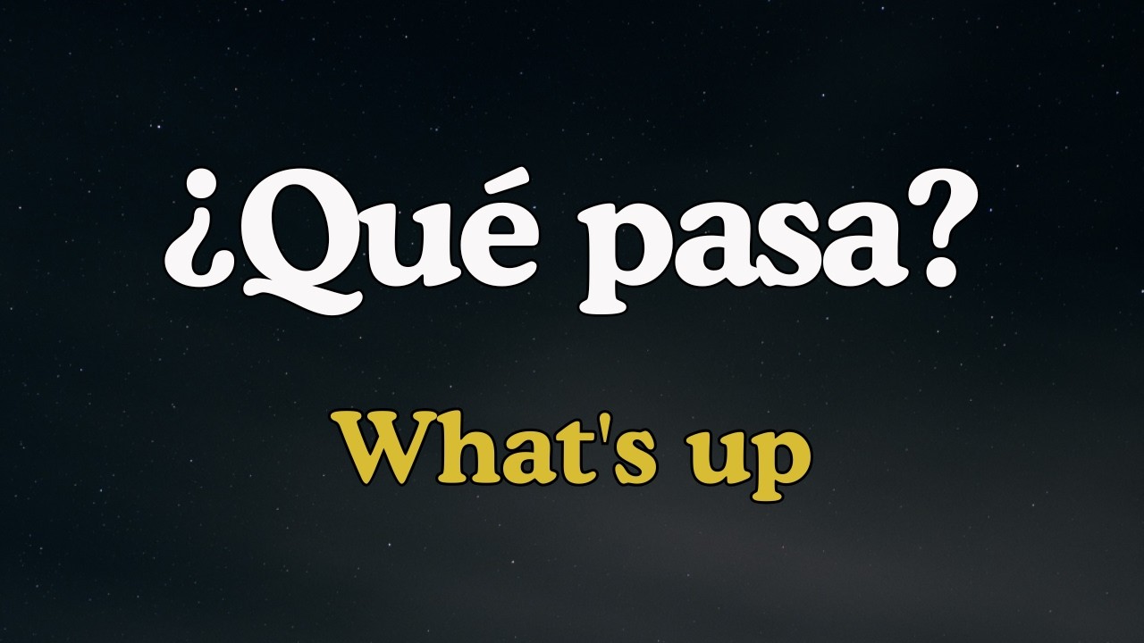 1 Hour of Essential Daily Spanish Phrases for Beginners - YouTube