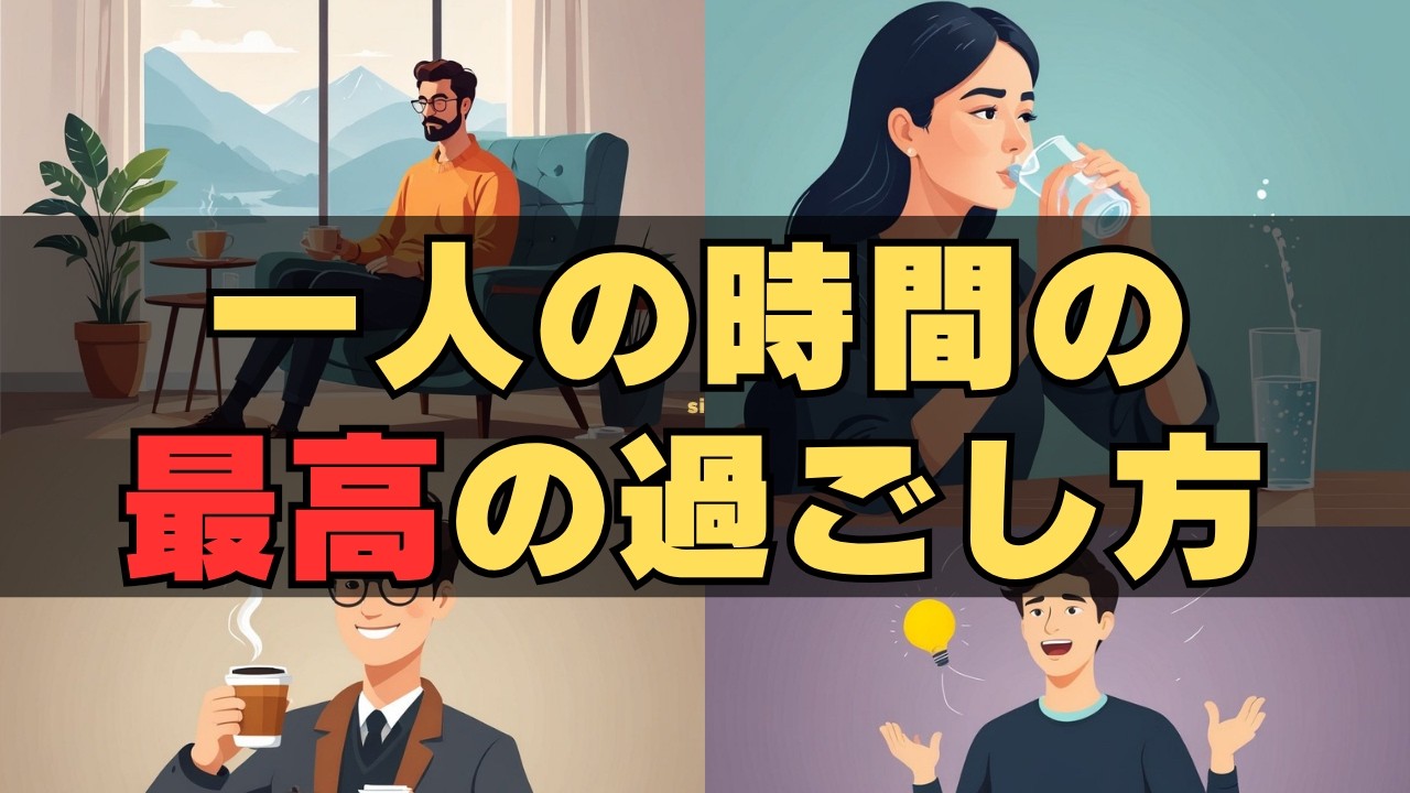 【静かな幸せ】ひとり時間を最高にする過ごし方